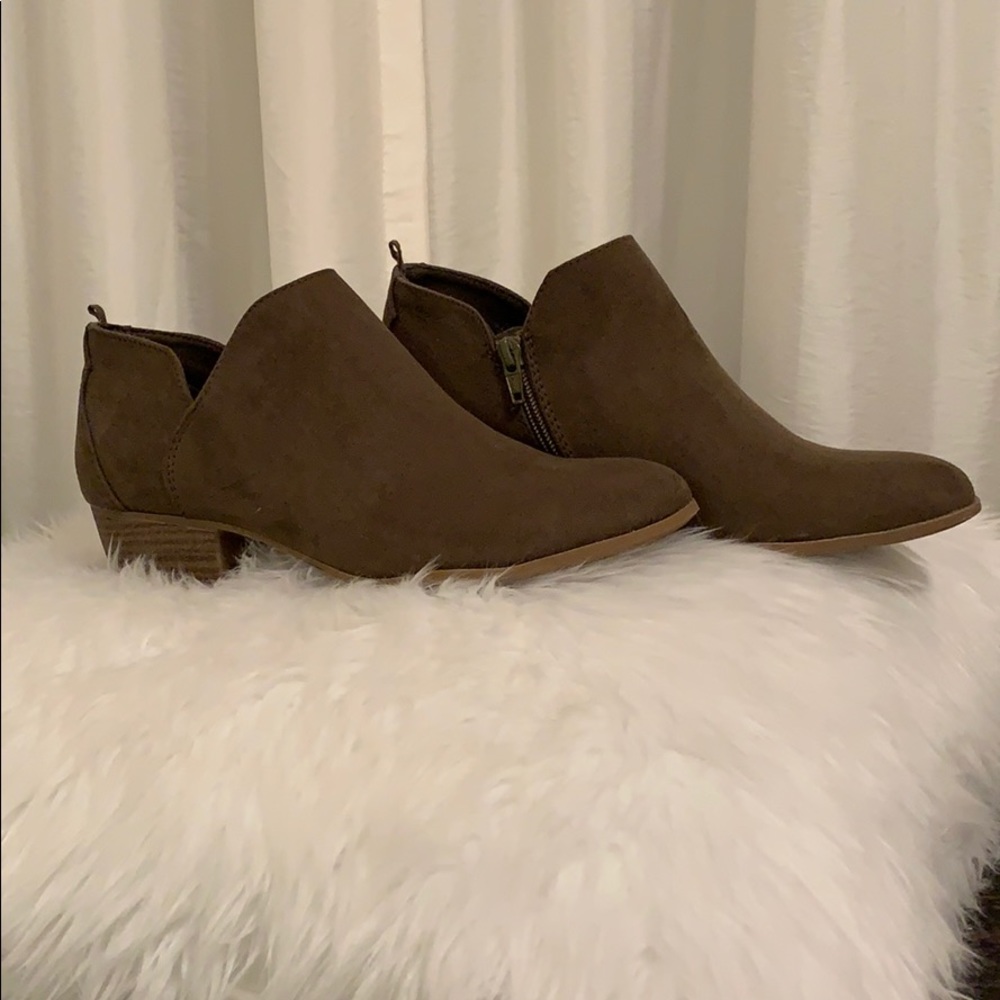 Olive Green Old Navy Booties